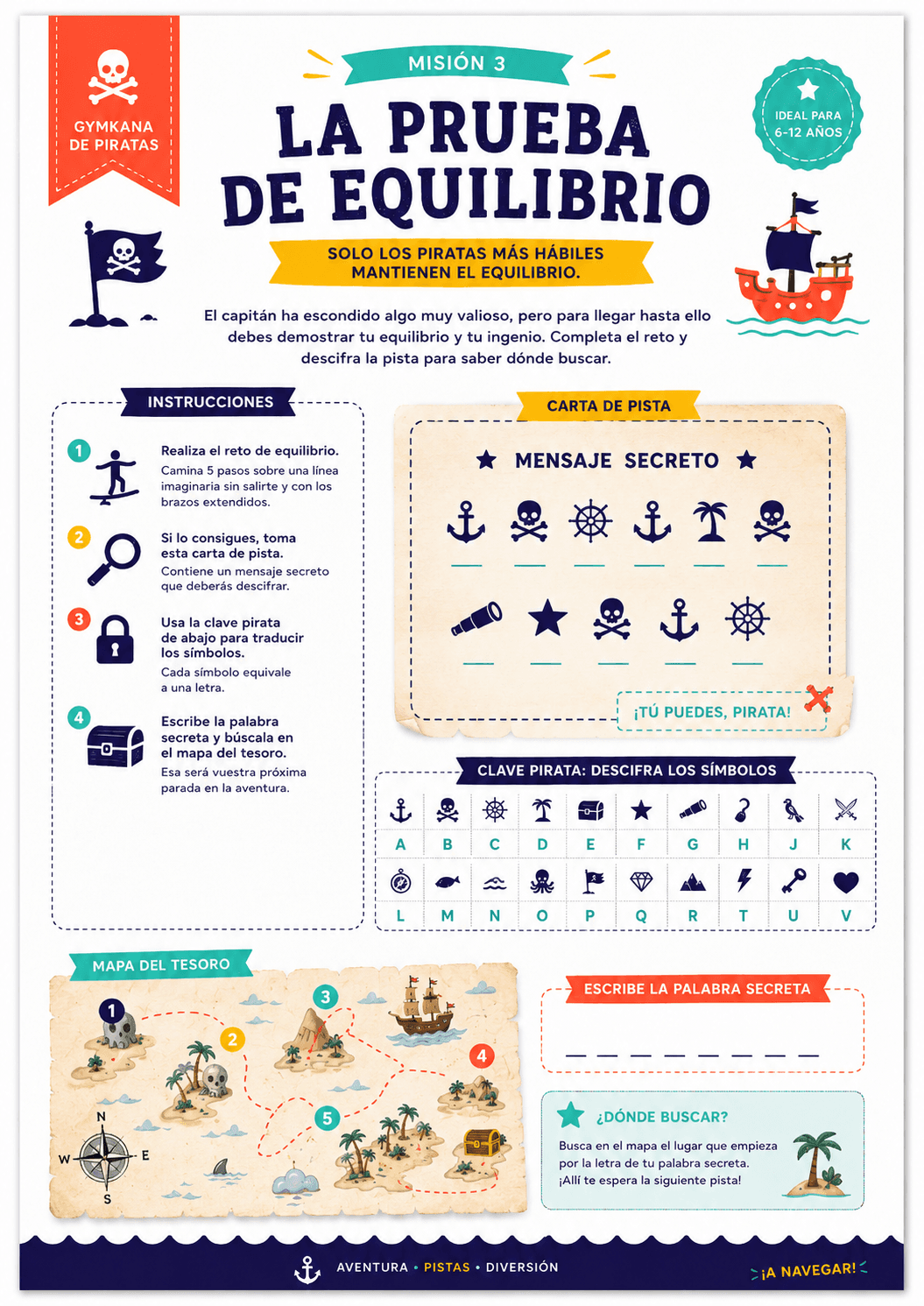 Gymkana de cumpleaños